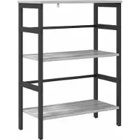 vidaXL Boekenplank 2-laags 40 x 29.5 x 115 cm Bewerkt hout