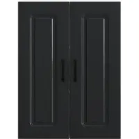 vidaXL Vaatwasserfront Kalmar, zwart, 60 x 31 x 80 cm