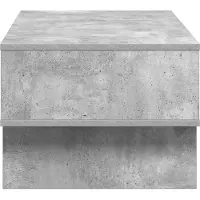 vidaXL Salontafel, betonkleur, 80 x 46 x 35 cm, houtvezel