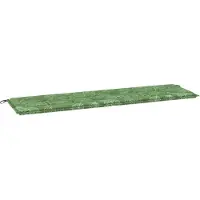 vidaXL Bank Kussen Oxford Stof Blad Design 180 x 50 x 3 cm