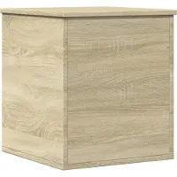 vidaXL Opbergbox 40x42x46 cm bewerkt hout sonoma eikenkleurig
