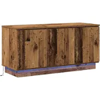 vidaXL TV-kastjes, 100 x 38 x 49 cm, gerecycled hout, houtvezel