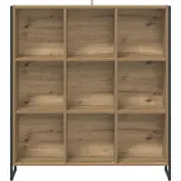 vidaXL Boekenkast 99,5 x 30 x 108,5 cm Bewerkt hout Ambachtelijk Eiken