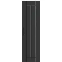 vidaXL Wandkast LUCCA Zwart 30 x 31 x 100 cm Bewerkt hout