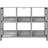 vidaXL Boekenplank 6-laags 82 x 32 x 144.5 cm Bewerkt hout