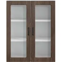 vidaXL Vaatwasserfront Kalmar, bruin, eikenhoutlook, 80 x 31 x 100 cm