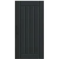 vidaXL Wandkast LUCCA Zwart 40 x 31 x 80 cm Bewerkt hout