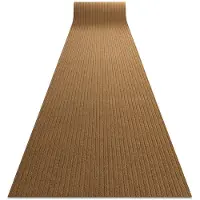 Dywany Łuszczów Ceylon Kokos Vloermat Antislip 100x320 cm Bruin - Duurzaam & Stijlvol