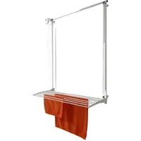 Foxydry Wall 108 cm White droogrek wandmontage -bediening links- Witte kleur - 108 x 52 x 137 cm