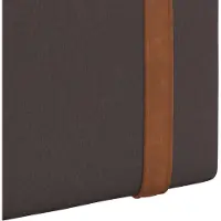 vidaXL Hangend hoofdbord Donkerbruin Antiek PU