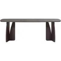 Woood Veere Eettafel - Massief Eikenhout - Mystic Brown - 220 x 100