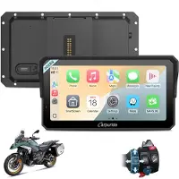 Carpuride W602BS PRO - Voor BMW-motorfietsen - CarPlay scherm - Native Wonder Wheel - draadloze CarPlay en Android Auto - gegevensuitlezing- 6.25 Inch
