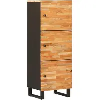 vidaXL Opberg Highboard Bruin 40 x 33 x 110 cm Massief Mango Hout
