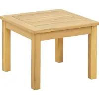 vidaXL Salontafel Licht acacia 45 x 45 x 36 cm Massief Acacia Hout