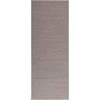 vidaXL Vloerkleden Rechthoekig LUGO Taupe 80 x 150 cm Polyester