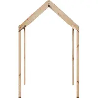 vidaXL Kinderbedhuisje 217x95,5x159 cm massief grenenhout
