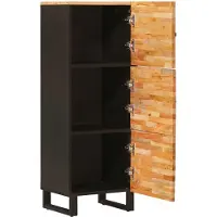 vidaXL Opberg Highboard Bruin 40 x 33 x 110 cm Massief Mango Hout