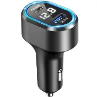 Caliber PS24 - USB-autolader - 48 W - USB-A + USB-C