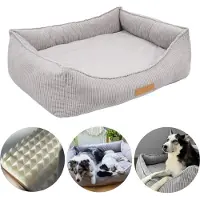 Dogeste Orthopedisch hondenbed voor grote honden, XXL matras voor honden, 110 x 90 cm