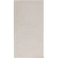 vidaXL Vloerkleden Rechthoekig GALATI Crème 200 x 80 cm Polyester
