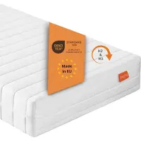 Sleepling Basic 30 - wendematras 80x200 cm comfortschuim - matras met duo hardheidsgraad 2 en 3 - 21 cm hoogte - afneembare hoes - Made in EU - topkwaliteit - 80 x 200 x 21 cm - wit