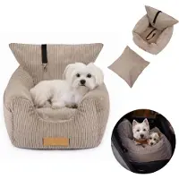 Dogeste hondenautostoel & hondenbed voor in de auto, kleine honden
