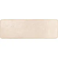 vidaXL Tapijt Runner MARSA Crème 50 x 150 cm Polyester en PVC