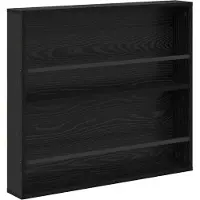vidaXL Tijdschriftenrek 2 st Zwart Eiken 80 x 12 x 70 cm Bewerkt hout