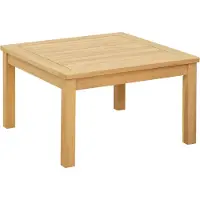 vidaXL Salontafel Licht acacia 60 x 60 x 36 cm Massief Acacia Hout