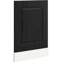 vidaXL Vaatwasserpaneel Kalmar Zwart Eiken 45 x 1,5 x 57 cm
