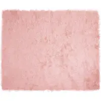 vidaXL Tapijt van imitatie schapenvacht TAFALLA Roze 200 x 280 cm
