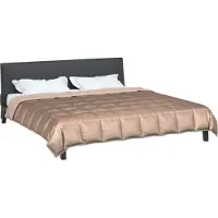 vidaXL Volledig Jaar Dekbed 220 x 260 cm 300 gsm Goud