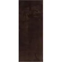 vidaXL Middelpolig zacht en wasbaar tapijt HUARTE Bruin 200 x 80 cm