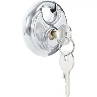 vidaXL Discusloten met sleutels 12 st zilver 8 x 2.8 x 8 cm