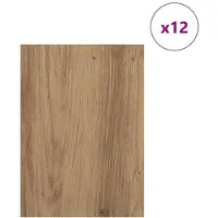 vidaXL Dekoplatten, 12 stuks, Artisan-eikenhout, 15 x 21 x 0,27 cm