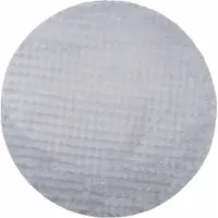 vidaXL Vloerkleden Rond SIROLO Grijs Ø 200 CM Polyester