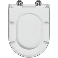 vidaXL Toiletbril Wit 49 x 36 x 4 cm Duroplast