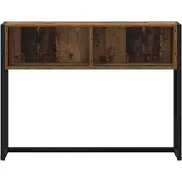 vidaXL Bijzettafel Oud Hout 100 x 36 x 75 cm Bewerkt hout