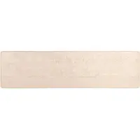vidaXL Tapijt Runner MARSA Crème 80 x 250 cm Polyester en PVC