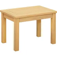vidaXL Salontafel Licht acacia 50 x 35 x 36 cm Massief Acacia Hout