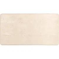 vidaXL Tapijt Runner MARSA Crèmekleurig 100 x 200 cm Polyester en PVC