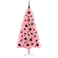 vidaXL Kerstboom Roze 150 cm PVC