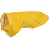 vidaXL Hondenregenjas met reflecterende strips polyester geel XS
