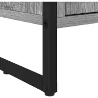 vidaXL Hoge Kasten Grijs Sonoma 79 x 36 x 200 cm Bewerkt hout
