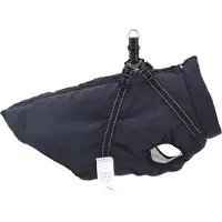 vidaXL Hondenjas Marineblauw L44 Fleece en polyester