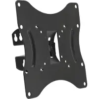 HomeShopXL Kantelbare TV-muurbeugel VESA 50x50 tot 200x200 mm - geschikt voor 15-42" schermen, max. 30 kg, zwart [39693]