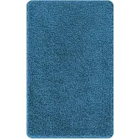 vidaXL Antislip Badmat Blauw 50 x 80 cm PP