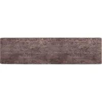 vidaXL Tapijt Runner MARSA Grijs 50 x 200 cm Polyester en PVC