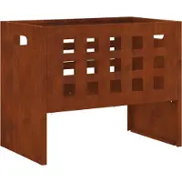vidaXL Vuurkorf, bruin, 50 x 30 x 40 cm, staal