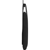 vidaXL Hangend hoofdbord Zwart Stof
